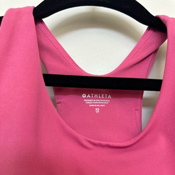 Athleta Conscious Crop Hibiscus Tea Pink - Picture 8 of 12